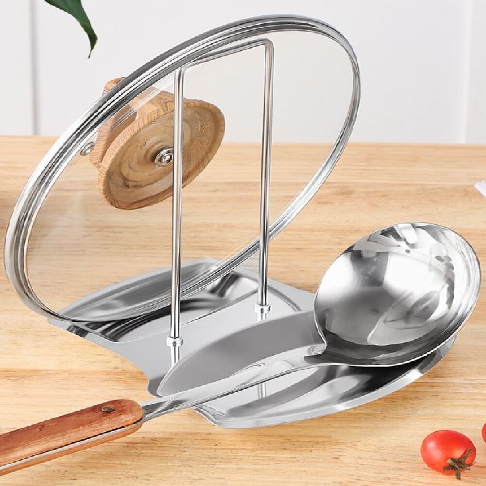 Stainless Steel Pot Lid Holder - огляд і ціна Food Storage Organiser