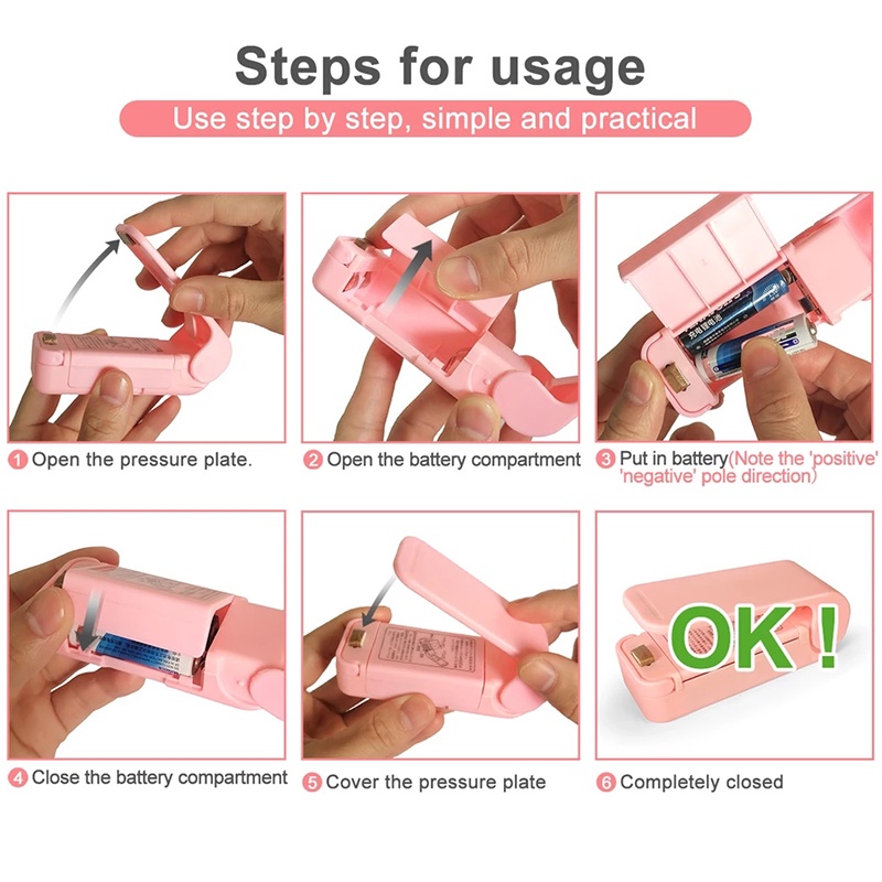 Mini Handheld Heat Sealer, Fas - огляд і ціна Food Storage Vacuum Sealer Machine
