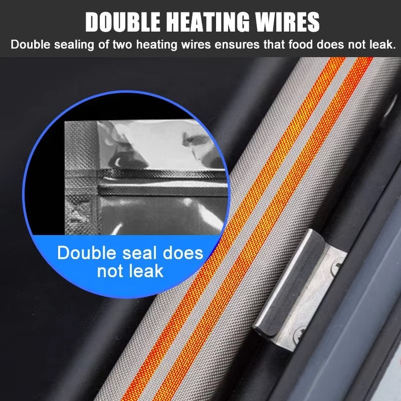 Tabletop Electric Vacuum Seale - огляд і ціна Food Storage Vacuum Sealer Machine