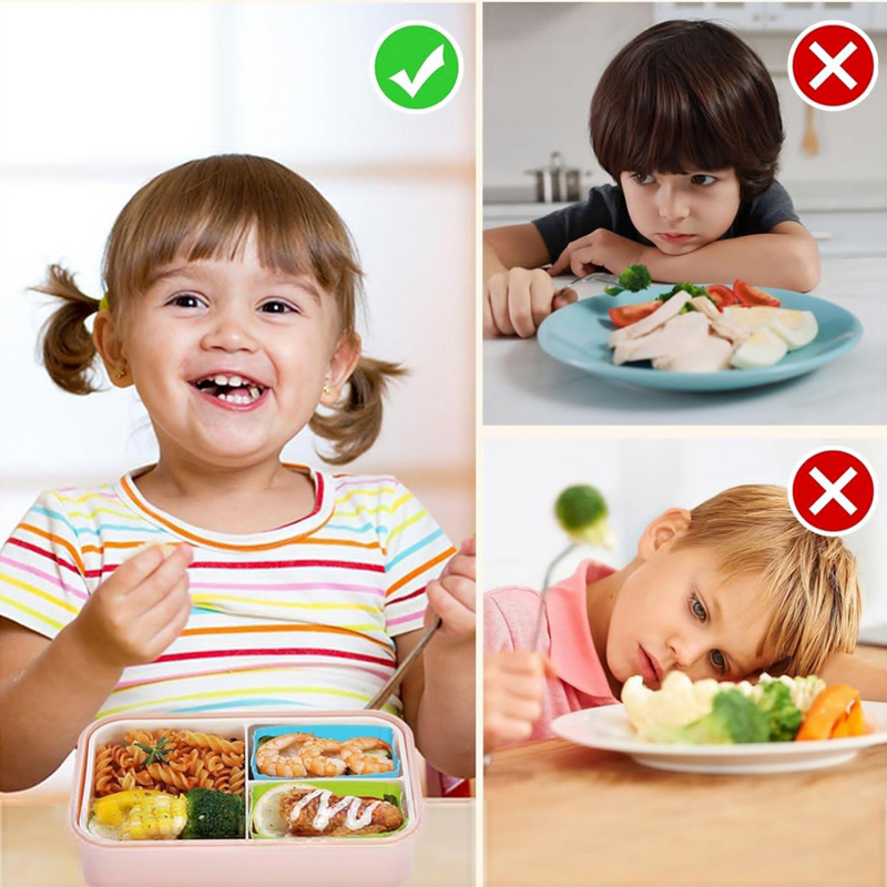 8PCS Silicone Lunch Box Divide - огляд і ціна Food Storage Heat