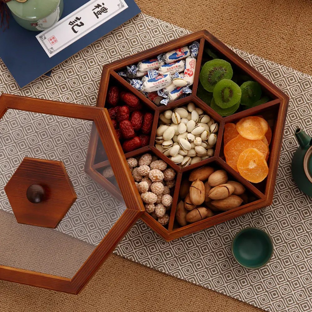 New Wood Candy Biscuit Storage - огляд і ціна Food Storage Jars With Wooden Lids