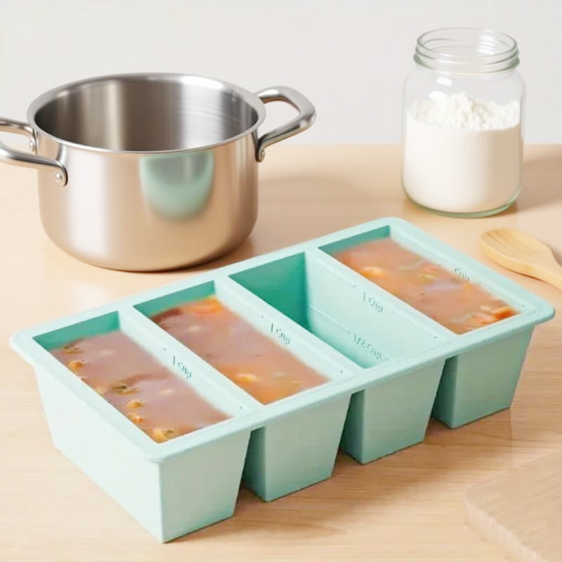 1Pc Silicone Freezer Tray With - огляд і ціна Food Storage Frozen