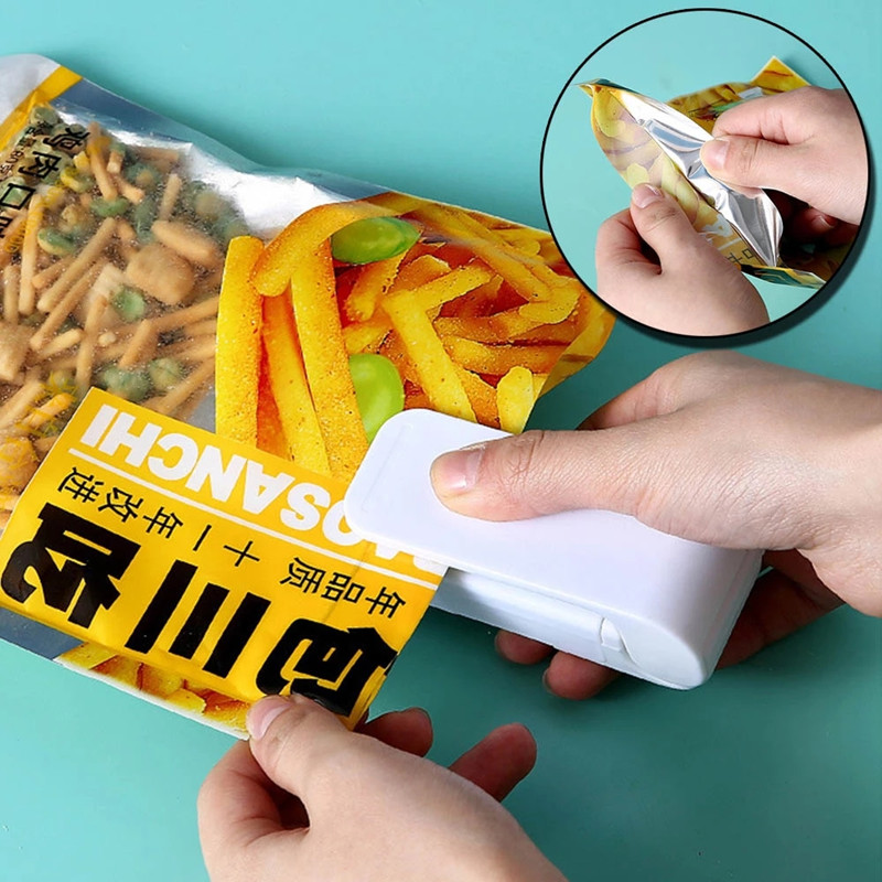 Portable Bag Heat Sealer Plast - огляд і ціна Food Storage Zip Lock Bags