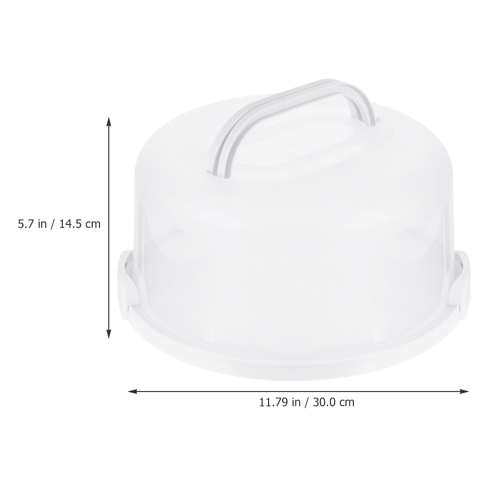 Cake Storage Box 10 Inch Round - огляд і ціна Food Storage Plastic Boxes