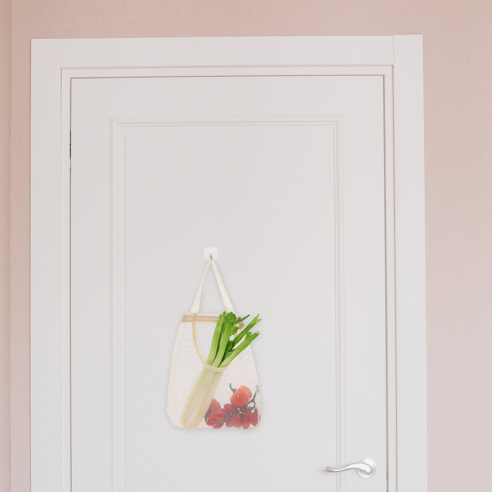 5Pcs Wall Hanging Kitchen Stor - огляд і ціна Produce Bag Reusable Mesh