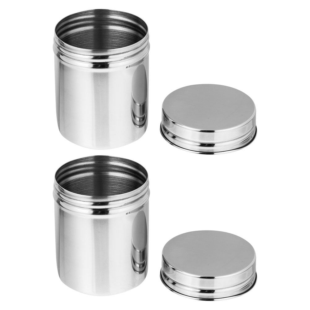 2Pcs Stainless Steel Canisters - огляд і ціна Food Storage Jars & Containers