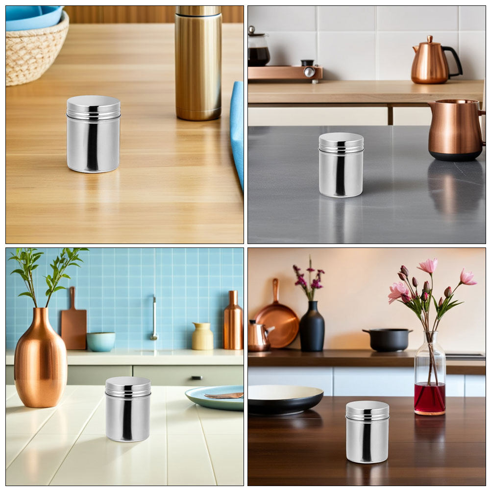 2Pcs Stainless Steel Canisters - огляд і ціна Food Storage Jars & Containers