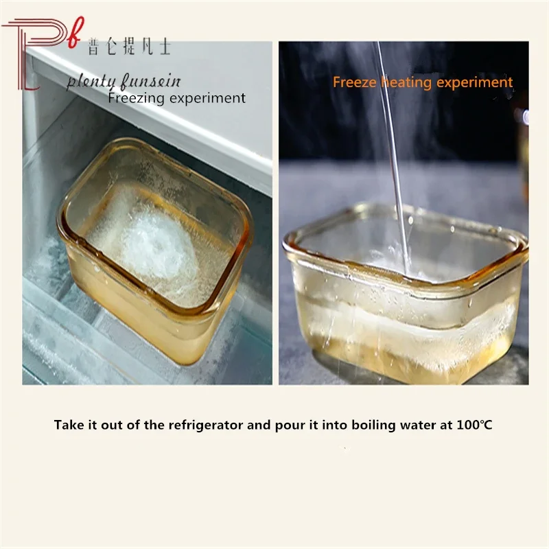 Glass Fresh-Keeping Box, Micro - огляд і ціна Glass Meal Prep Container