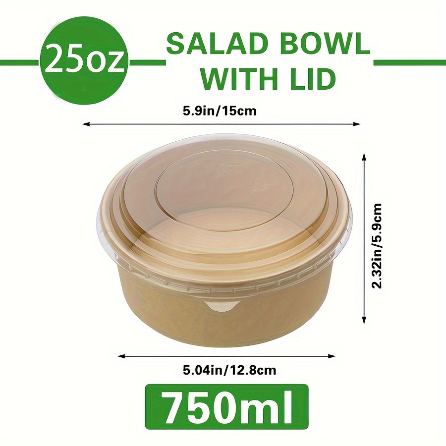 25Oz/750Ml 25/50 Pack Paper Bo - огляд і ціна Food Storage Heat