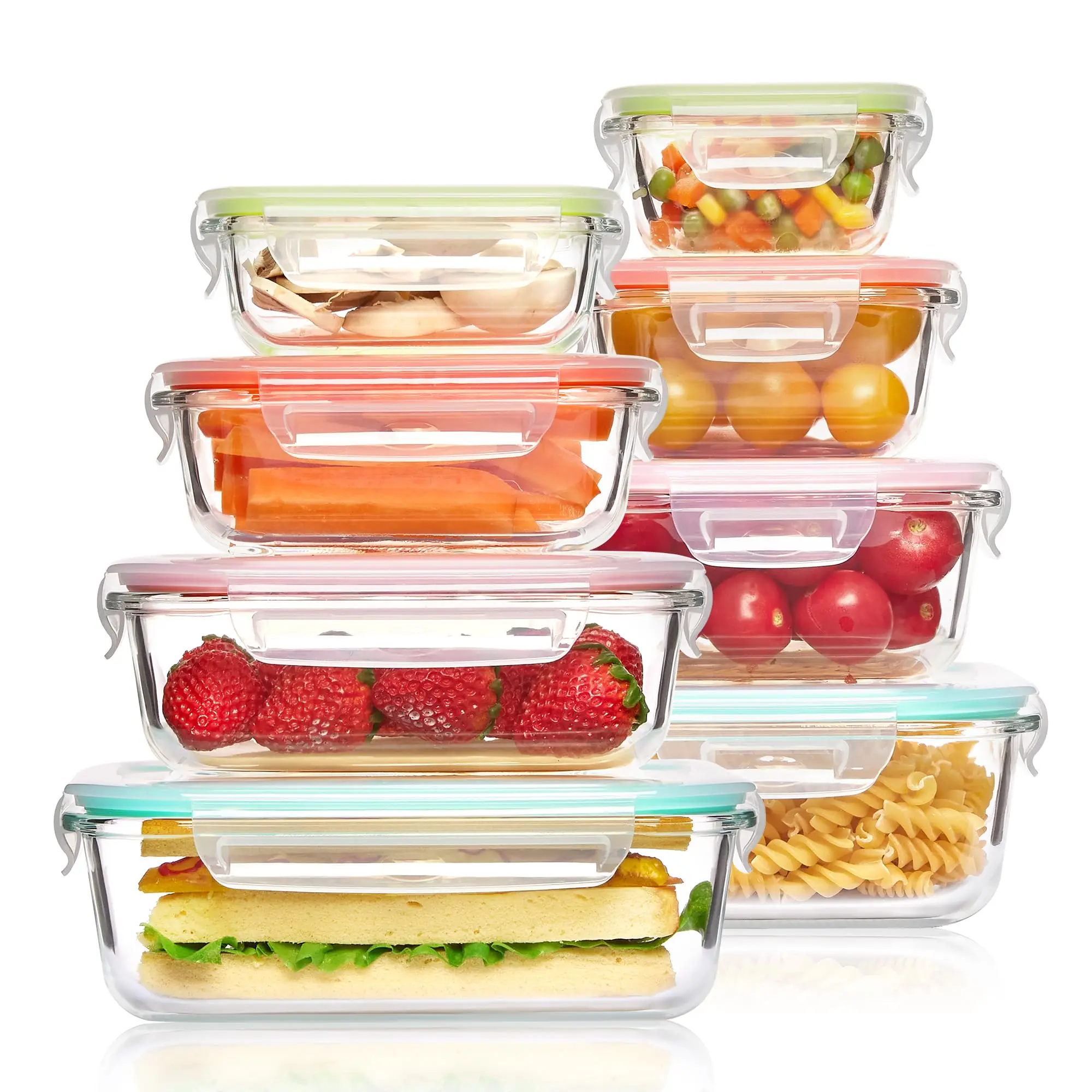Glass Lunch Box Food Storage C - огляд і ціна Glass Meal Prep Container