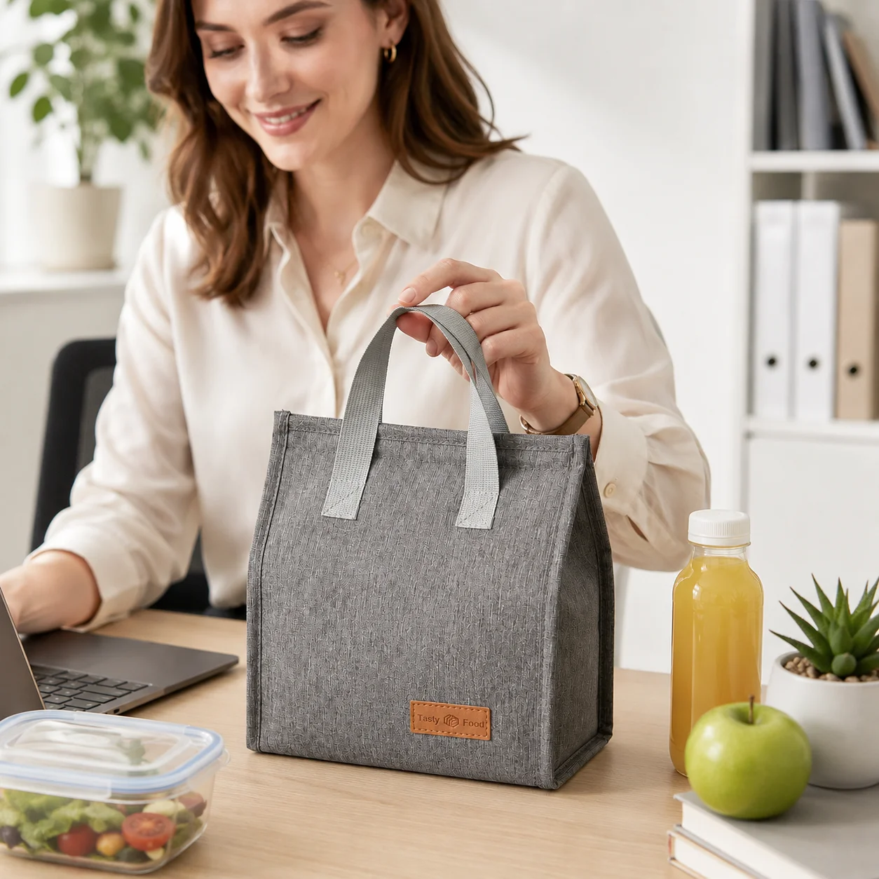 Insulated Lunch Tote Lunch Bag - огляд і ціна Food Storage Reusable Bags