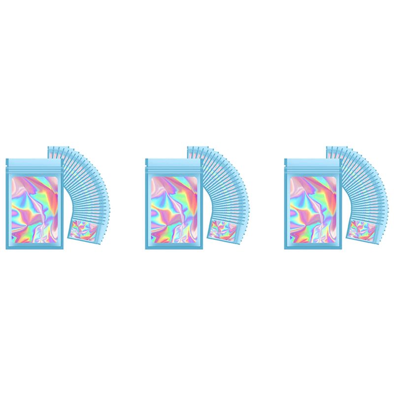 ABWZ-300Pcs Resealable Hologra - огляд і ціна Food Storage Mylar Bags