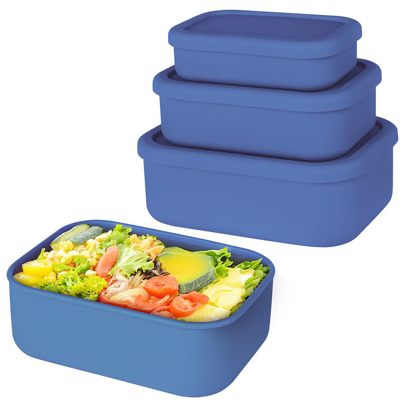 Leak-Resistant Bento Lunch Box - огляд і ціна Food Storage Silicone