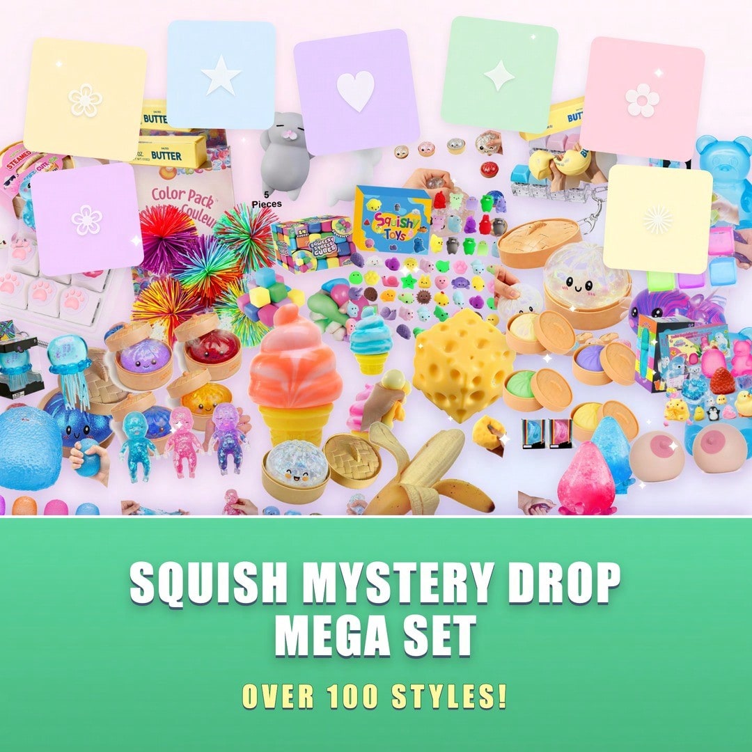 Surprise Box-Slow Rise Squishy - огляд і ціна Food Storage Heat