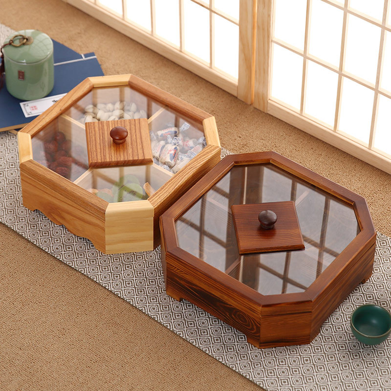 New Wood Candy Biscuit Storage - огляд і ціна Food Storage Jars With Wooden Lids