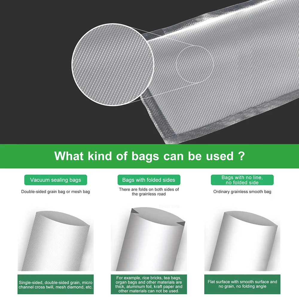 Sous Vide Roll Bags for Vacuum - огляд і ціна Food Storage Vacuum Sealer Machine