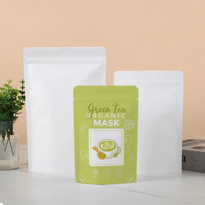 Customized White Kraft Paper Z - огляд і ціна Food Storage Zip Lock Bags