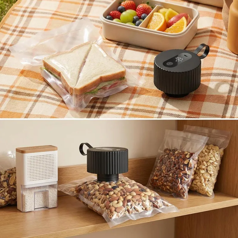 Electric Mason Jar Vacuum Seal - огляд і ціна Food Storage Vacuum Sealer Machine
