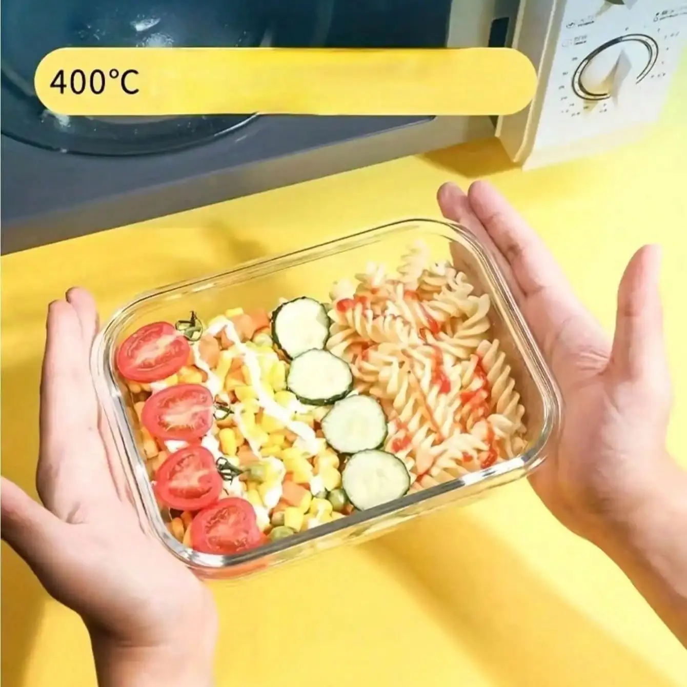 yesGlass Food Storage Containe - огляд і ціна Glass Meal Prep Container