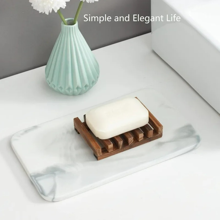 Wooden Soap Dish for Shower Ba - огляд і ціна Food Storage Organiser